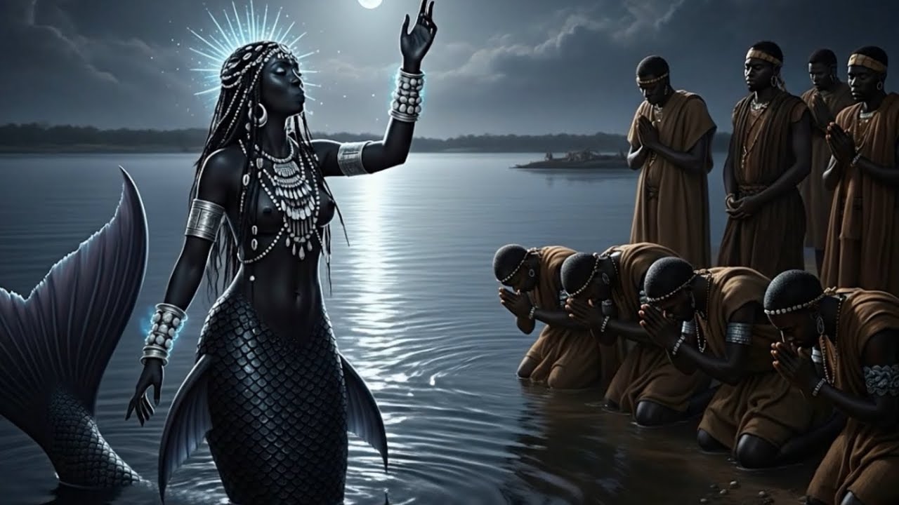 THE RIVER GODDESS THAT GAVE WEALTH TO POOR FISHERMEN#africanfolktales