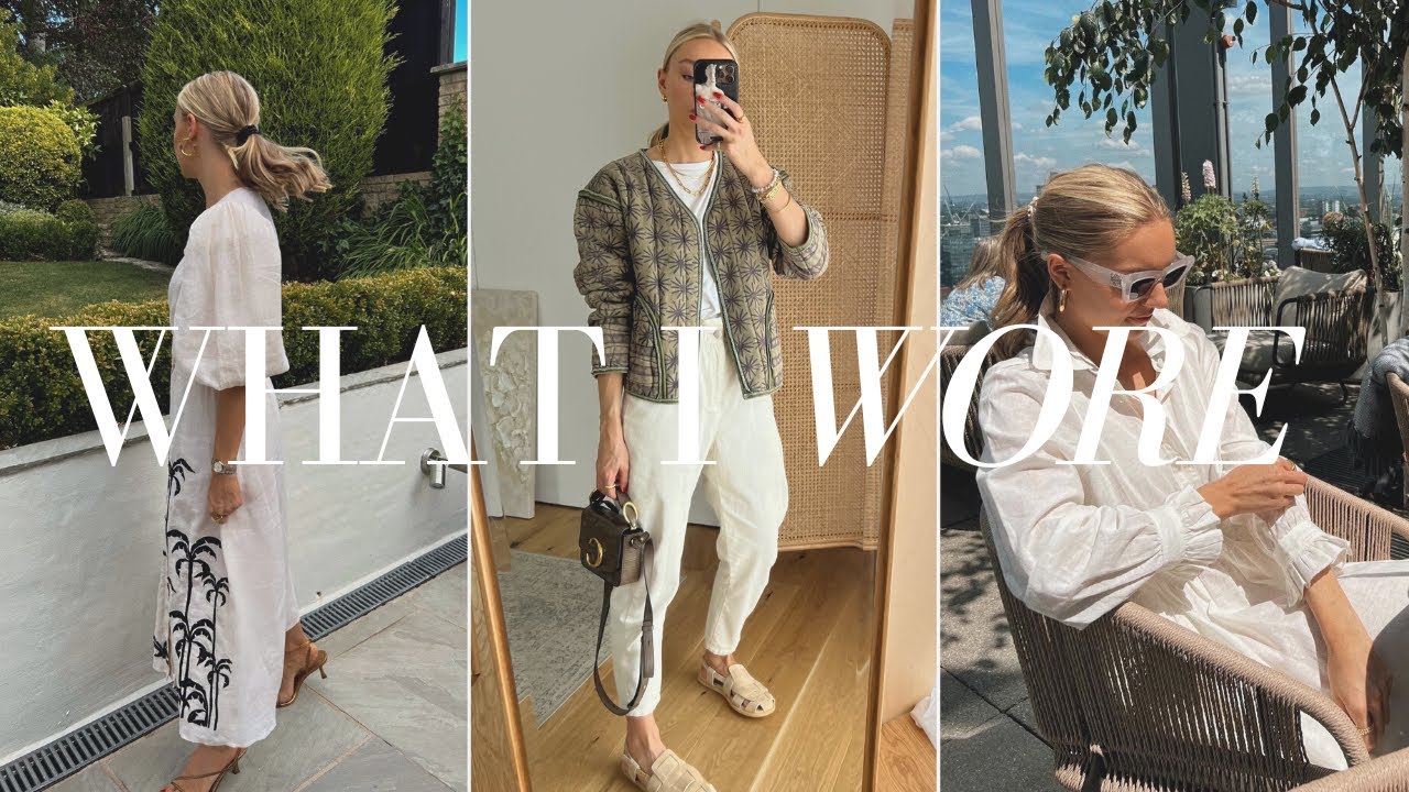 WHAT I WORE IN A WEEK | PARTY LOOKS, LUNCH OUT, CASUAL OUTFITS