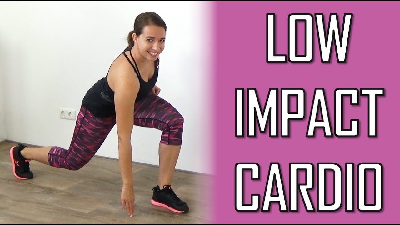 20 Minute Low Impact Workout – Beginner Cardio Exercises with Low Impact