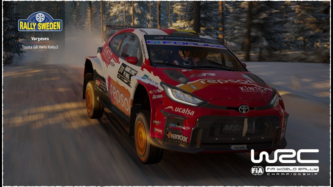 #30 Toyota GR Yaris Rally2 - Alejandro Cachón | Borja Rozada - Rally Sweden 2026