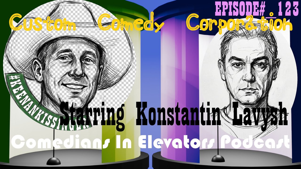 Comedians in Elevators Podcast Starring Konstantin Lavysh | with .fbx