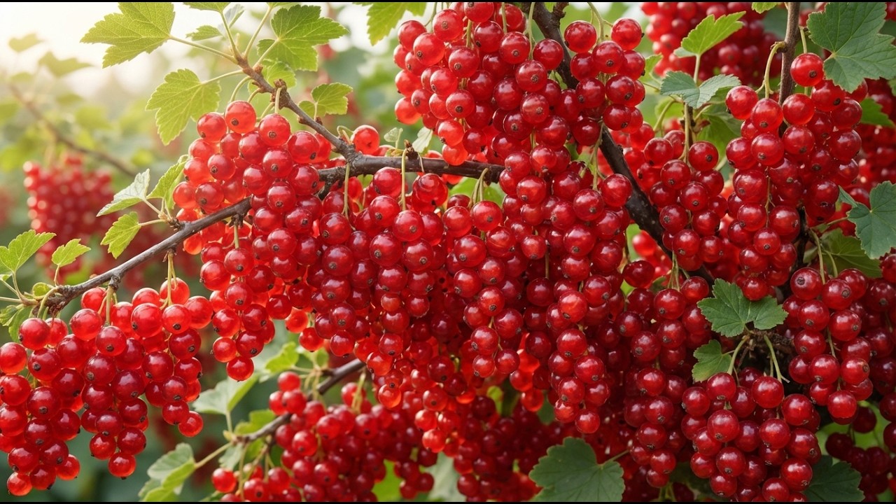 How Red Currant Is Grown in Canada | From Planting to Harvest | HOW FOOD IS GROWN