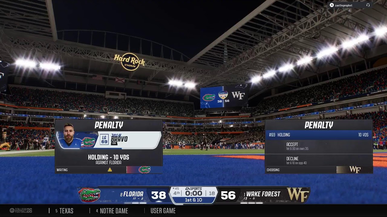LIVE NOW: Underdawg Dynasty- Bowl Week 2 vs Wake Forest