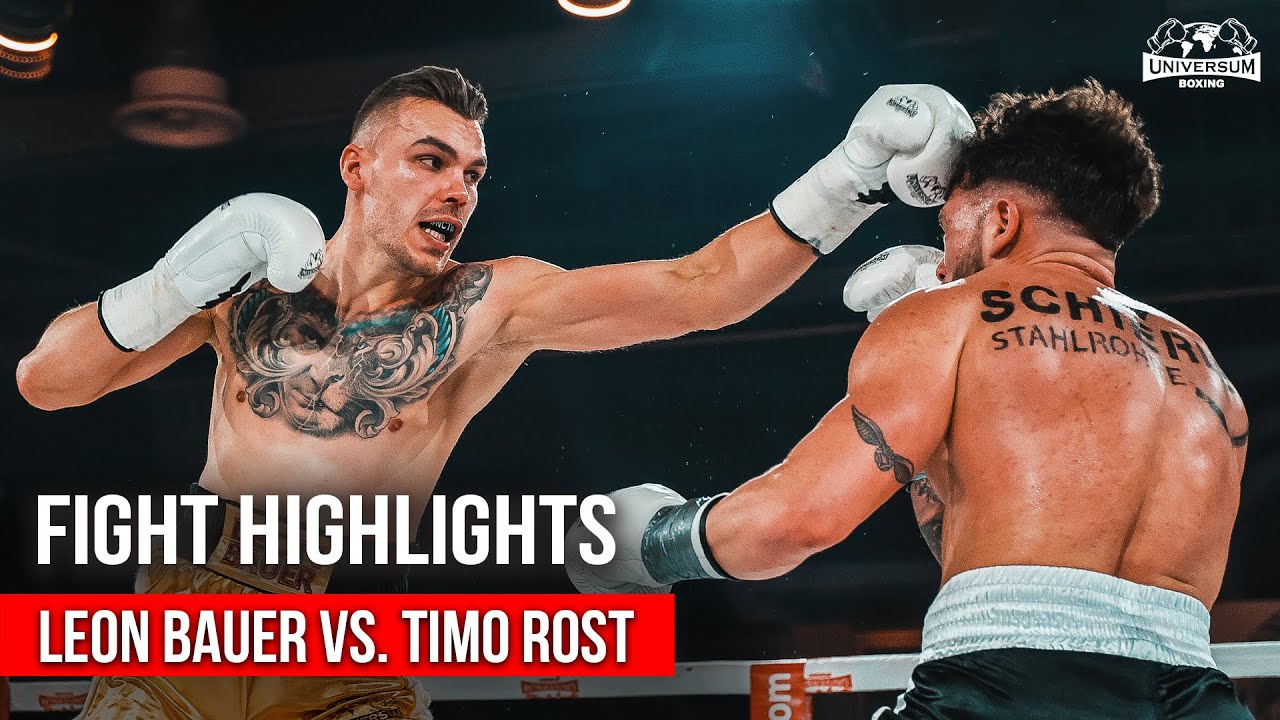 LEON BAUER VS. TIMO ROST | FIGHT HIGHLIGHTS