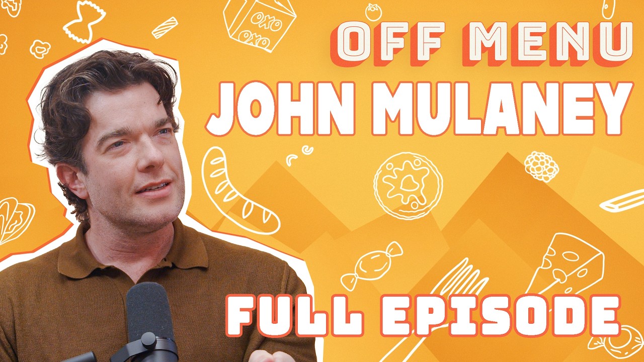 John Mulaney: the pizza on a French onion soup | Off Menu with Ed Gamble and James Acaster Podcast