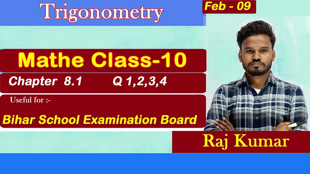 Trigonometry For class10