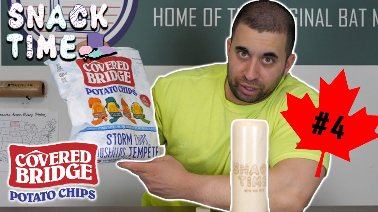 Trying Canadian Snacks #4 - Covered Bridge Storm Chips