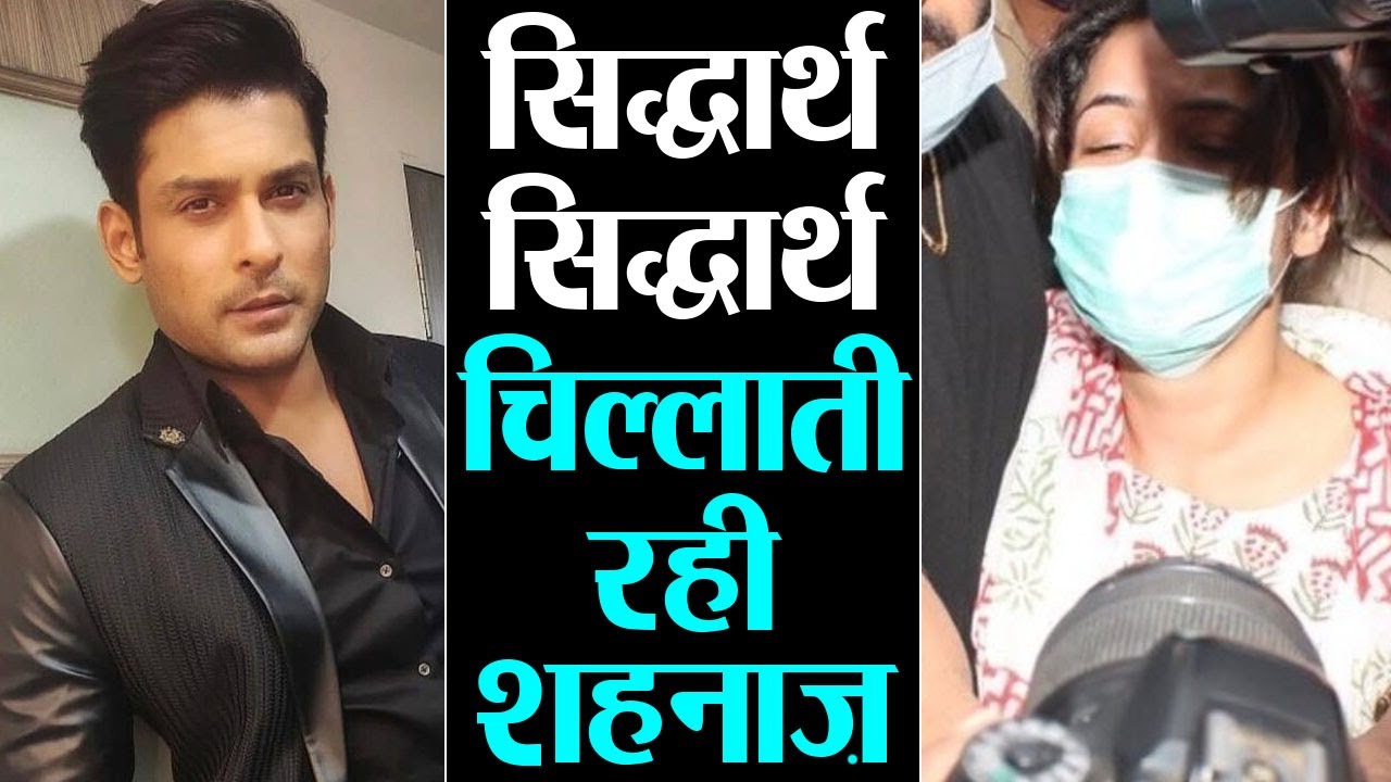 Shehnaz Siddharth Siddharth चिल्लाती रही लेकिन सिद्धार्थ बहुत दूर चला गया