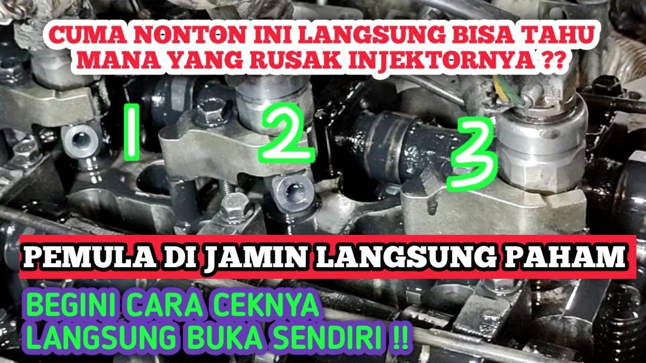 Papi Bocorkan Ilmunya Supaya mudah di pahami || Cara cek Injector Commonrail yang rusak