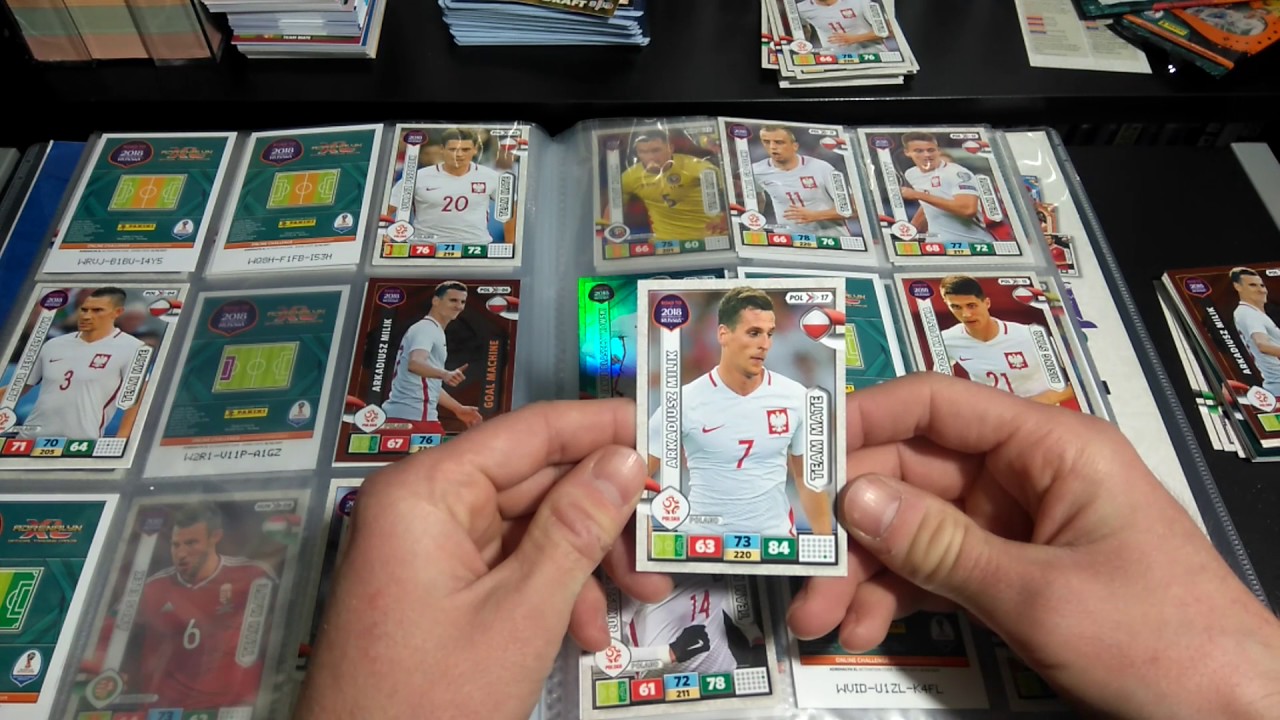 UZUPEŁNIANIE ALBUMU PANINI ROAD TO RUSSIA 2018