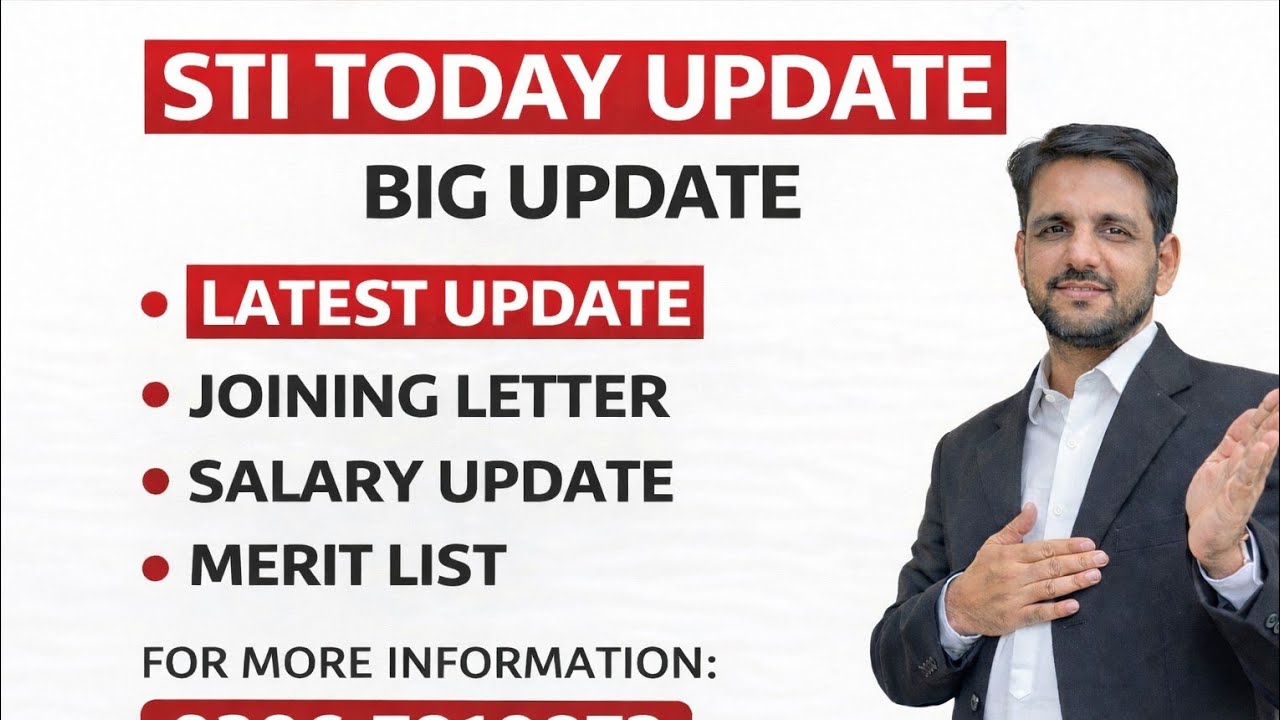 STI Today Update | Feb 17, 2026 | Rana Skandar Education Minister Latest News