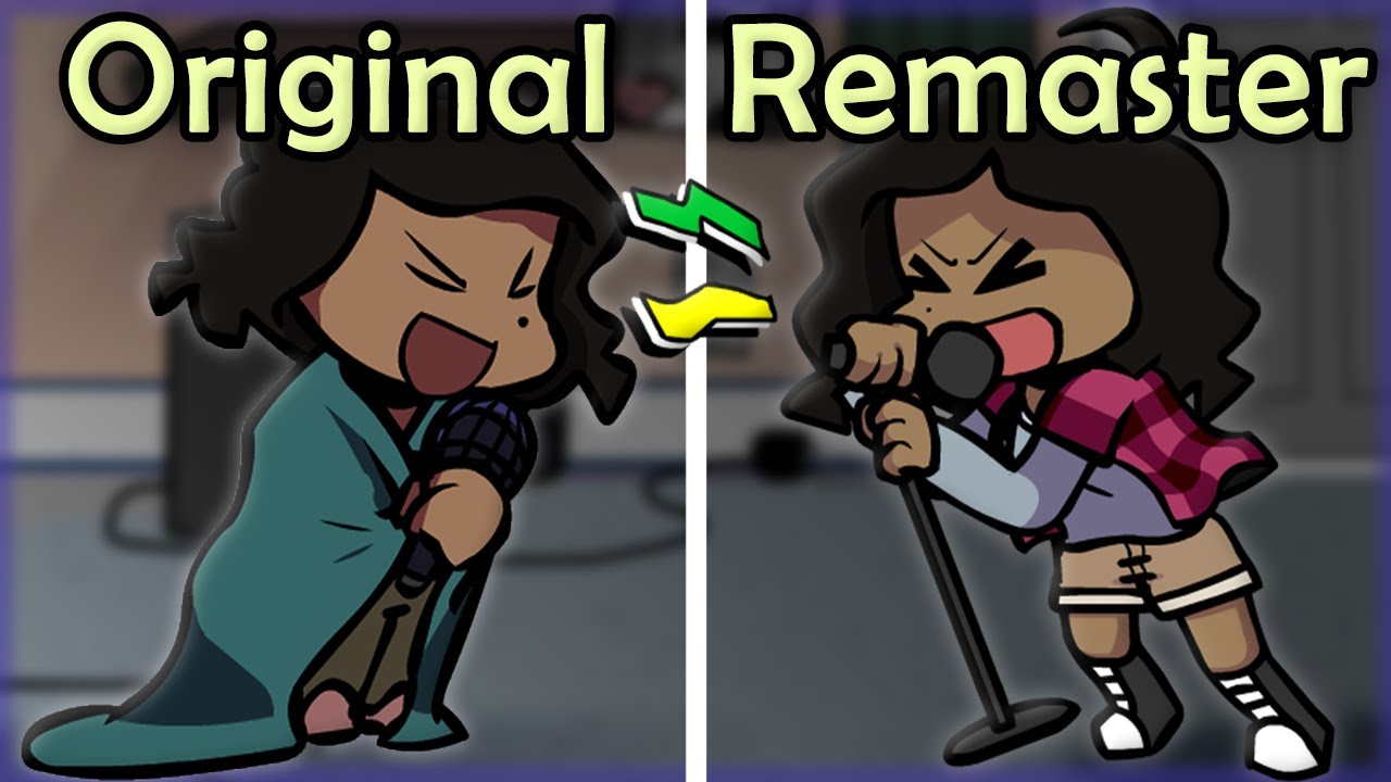 SUNDAY: Original VS Remaster | FNF Mods