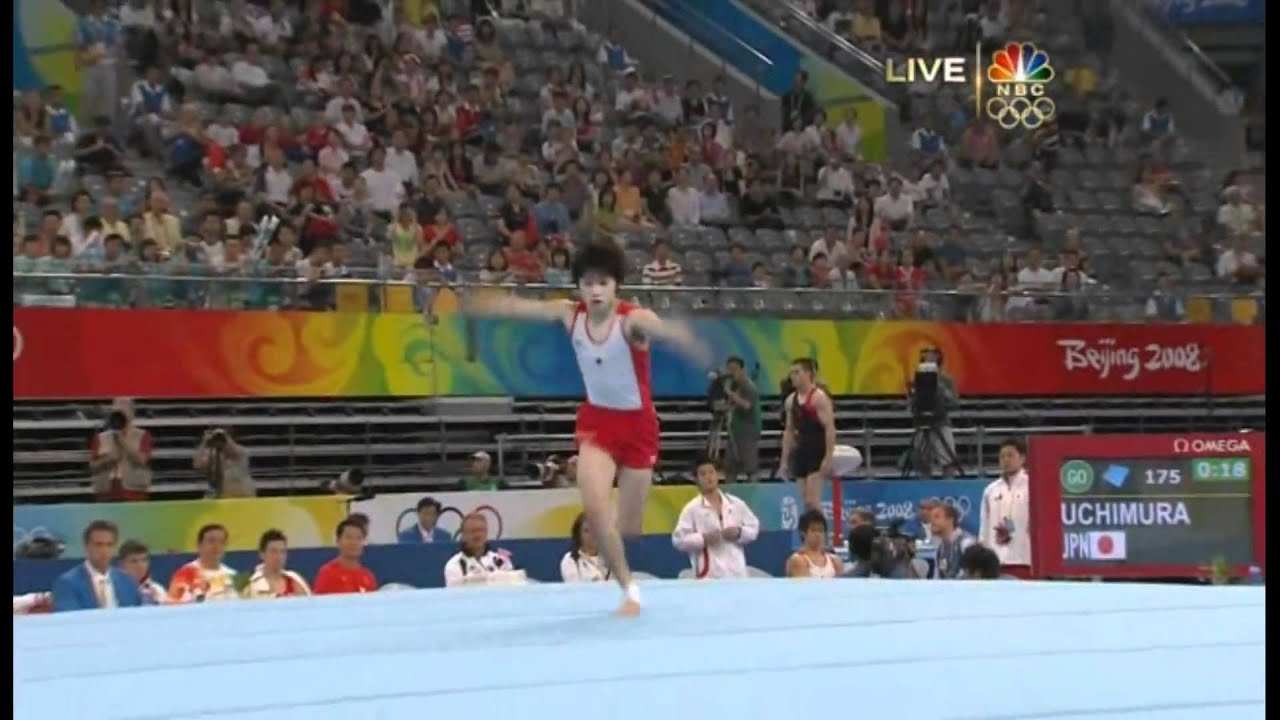 Kohei Uchimura - Floor Exercise - 2008 Olympics All Around