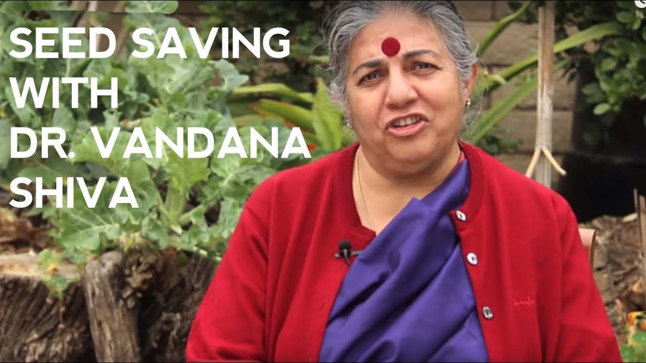Saving Seeds at Home with Vandana Shiva