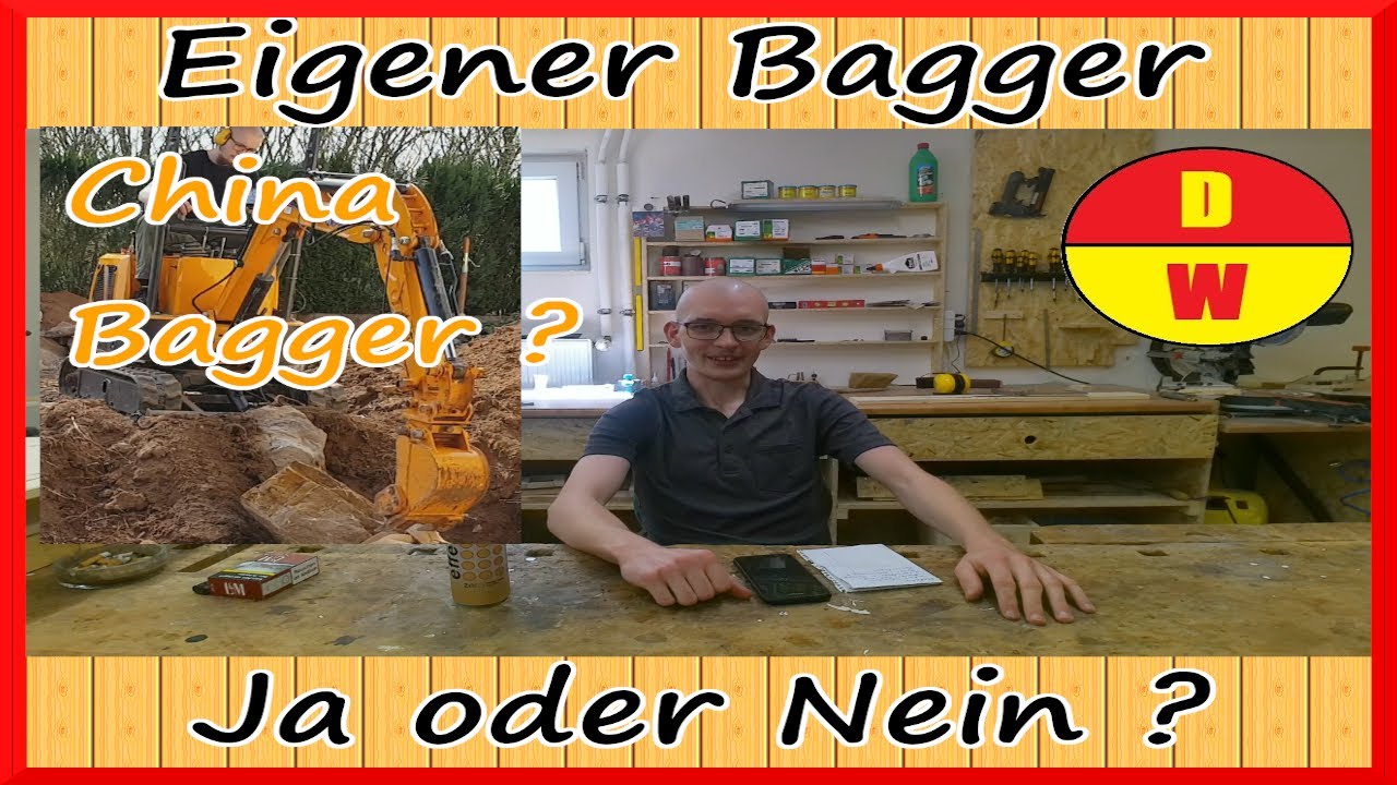 F&uuml;r wen lohnt sich ein eigener Bagger ? Rhinoceros XN 08 Fazit
