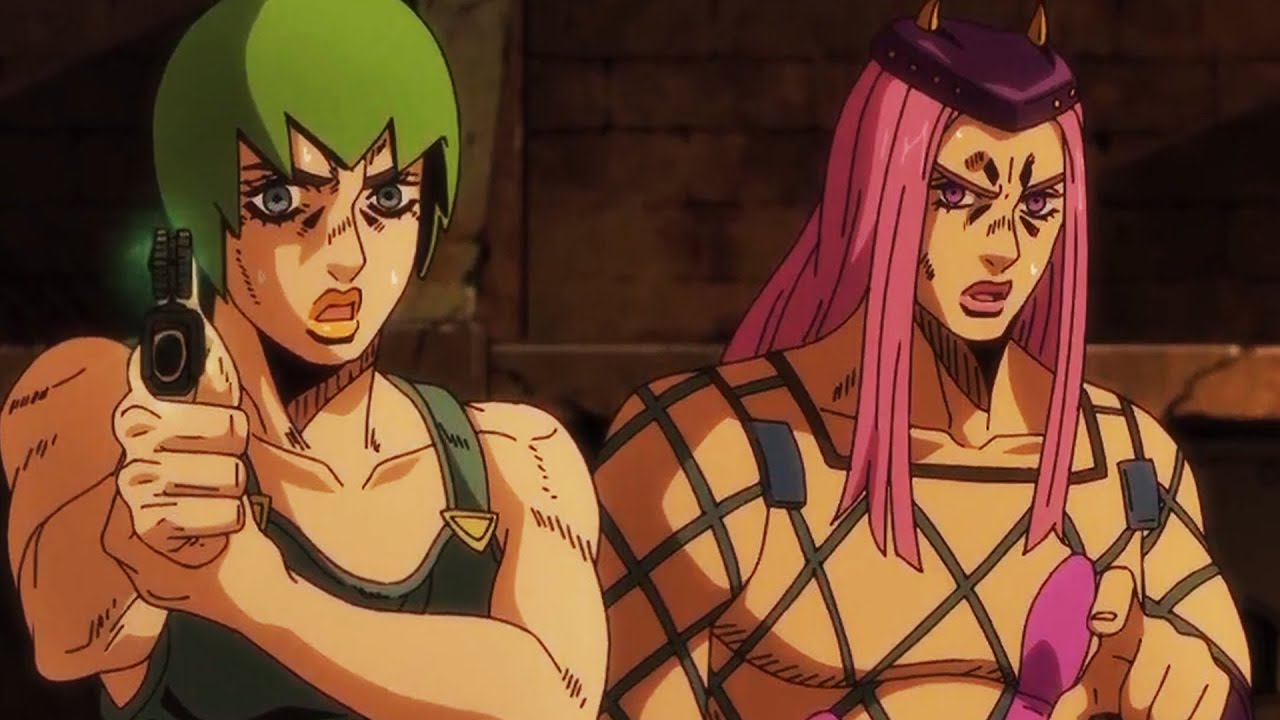 Arguably the weirdest scene in Stone Ocean