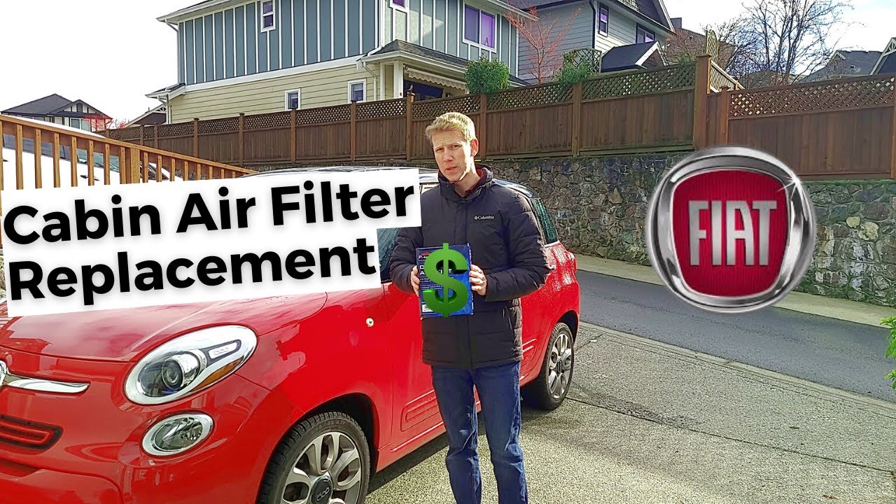 Fiat 500L Cabin Air Filter Replacement