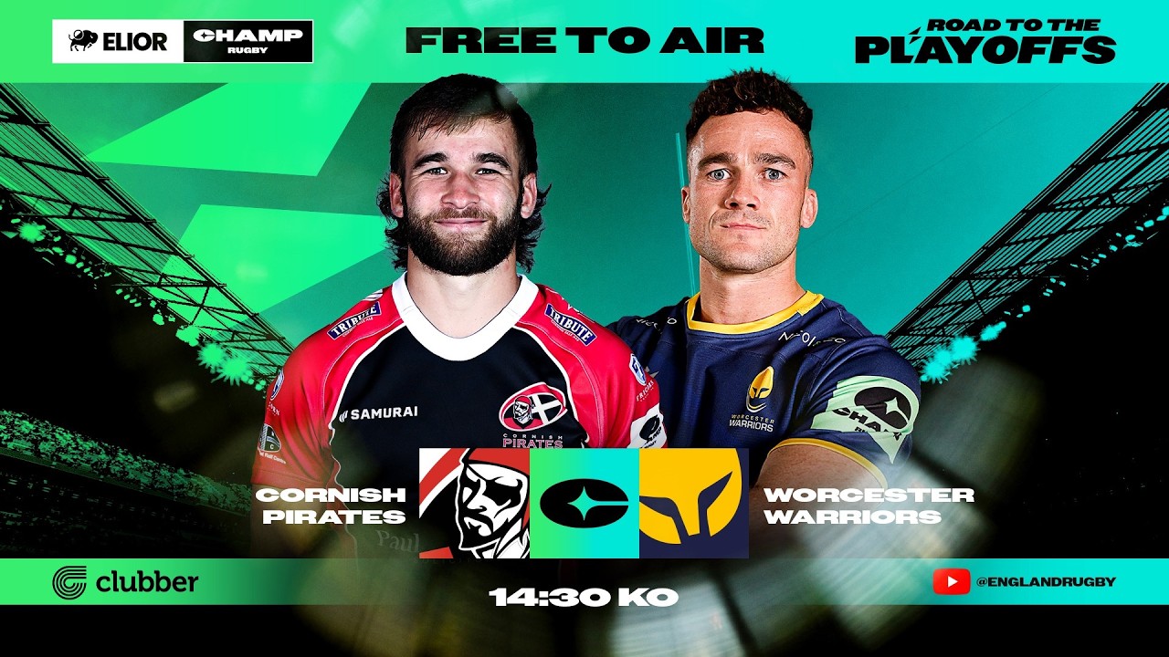 LIVE | Cornish Pirates v Worcester Warriors | Elior Champ Rugby