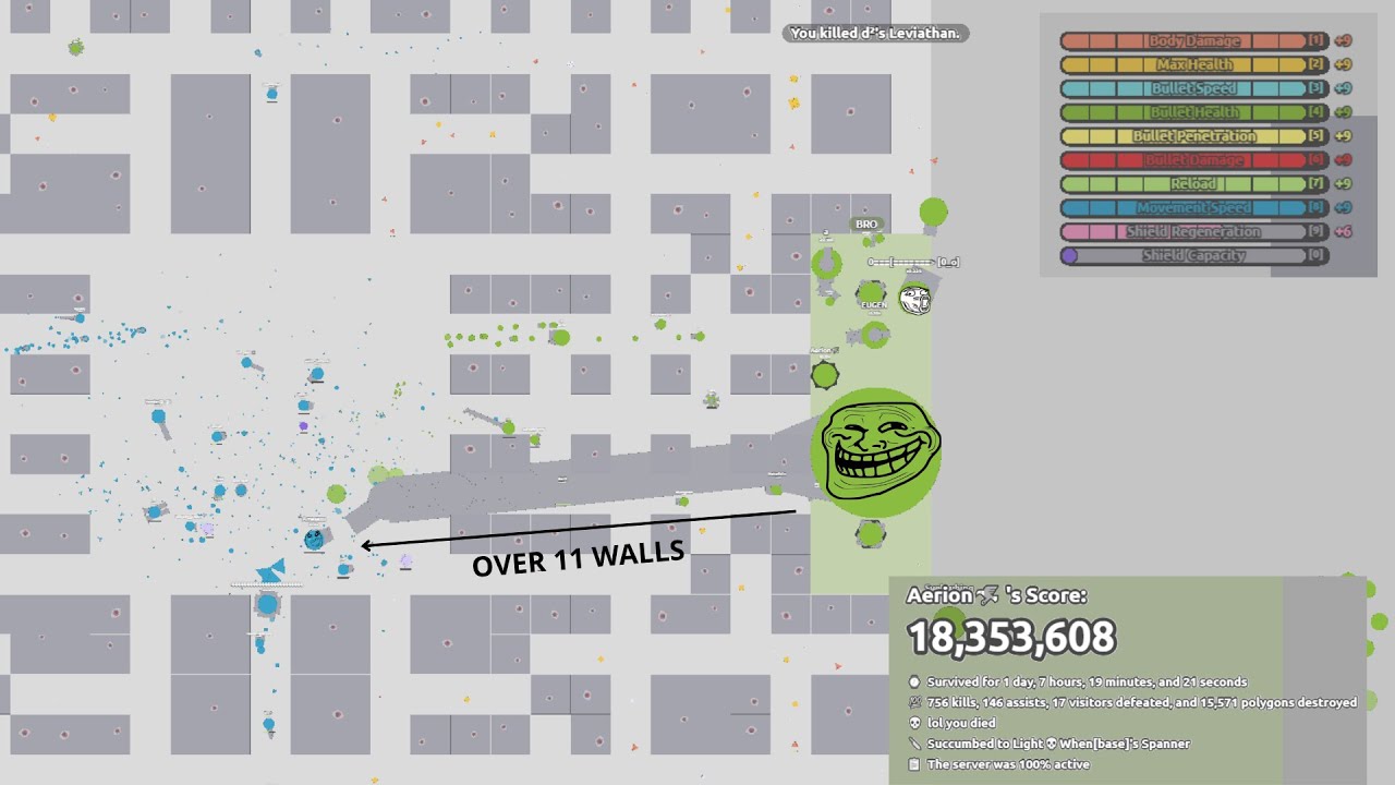 I got 18.3m wrench in growth arms maze 2tdm | Arras.io