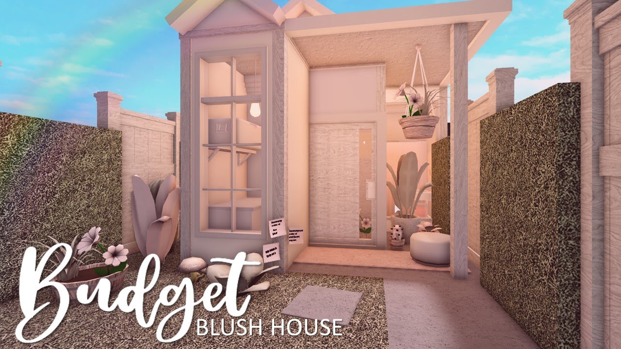 BLOXBURG: *no gamepass* Budget Pastel House 10k l tour + speedbuild ♡