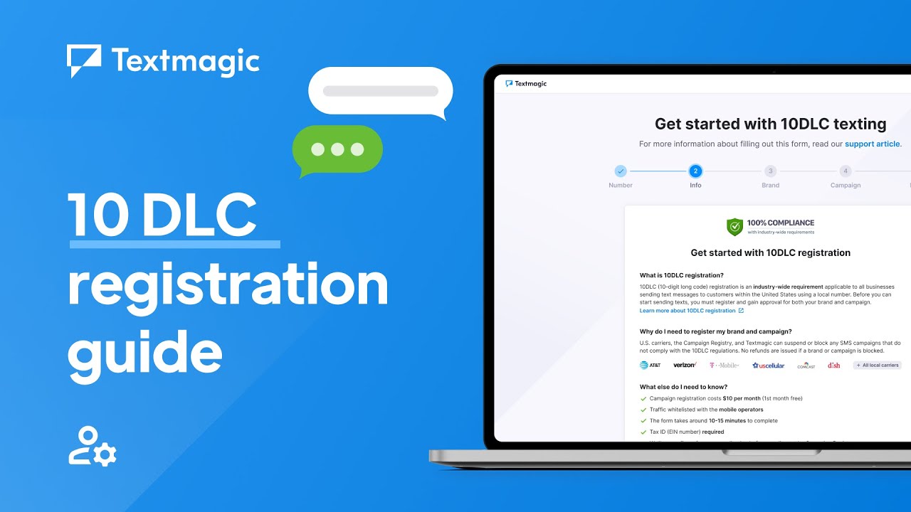 How to get started with Textmagic's 10DLC registration