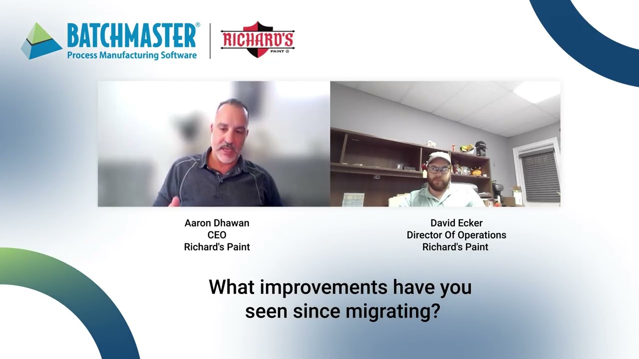 How Richards Paints is Leveraging BatchMaster Web for Innovation