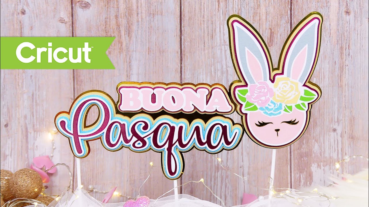Cake Topper con funzione Offset - Cricut Maker Tutorial
