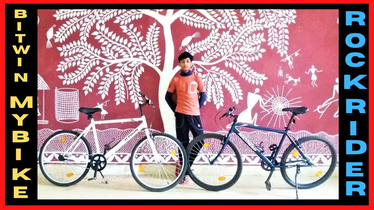 Сравнение моего велосипеда с Rock Rider MTB ST 20 ||Swamy Vijay