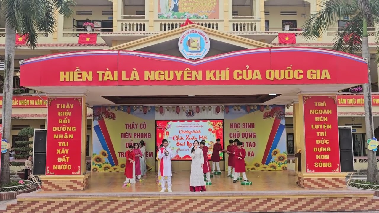 Mashup Hương Xuân đầu ngõ - 8A11 -Chào Xuân Bính Ngọ 2026 - THCS Lương Khánh Thiện