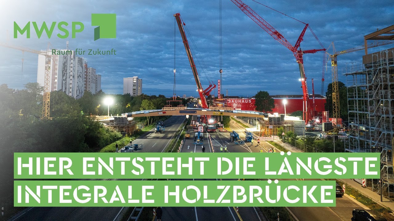 MWSP Mannheim: Einhub FRANKLIN Steg