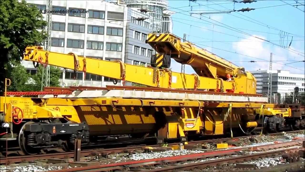 Weichentausch am Hamburger Hauptbahnhof