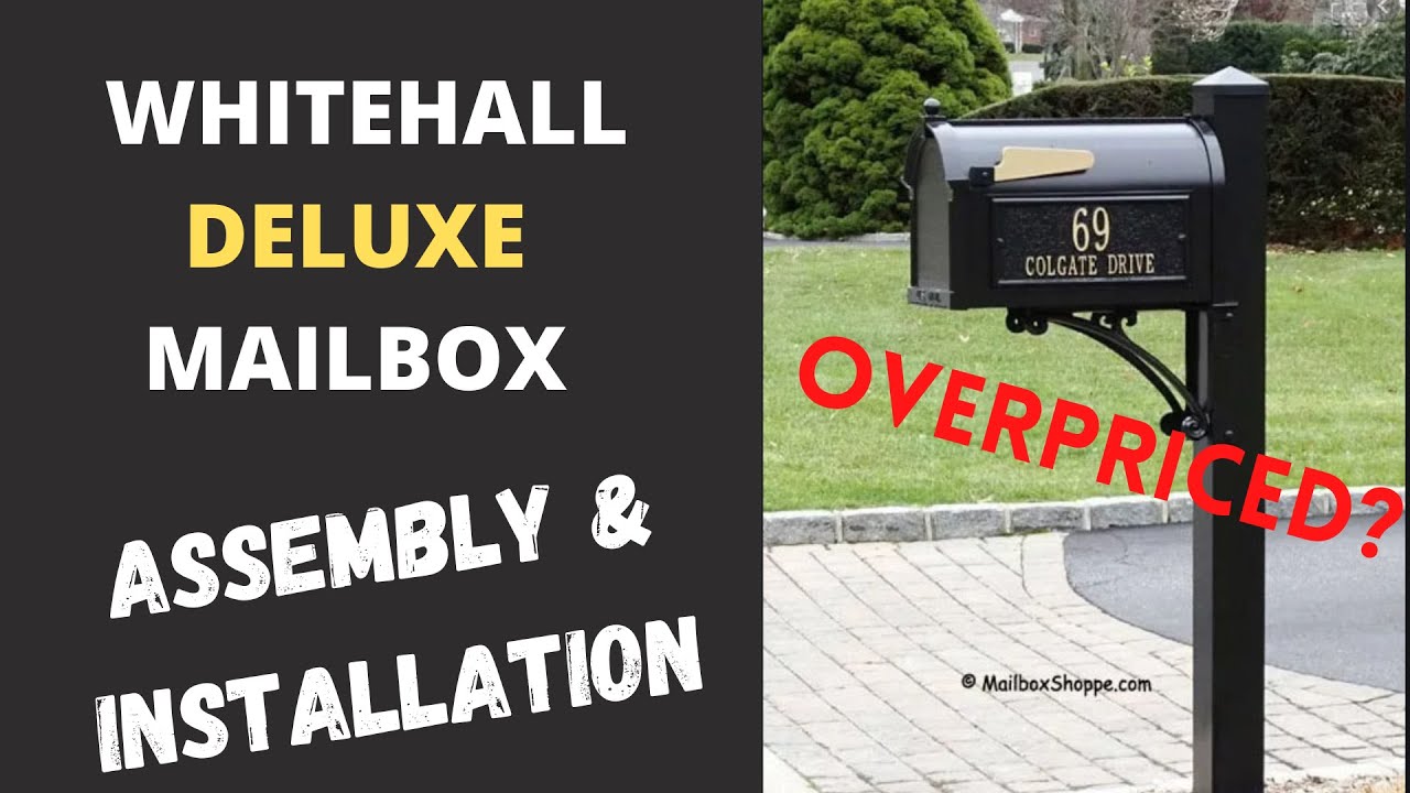 Whitehall Deluxe Mailbox Assembly & Installation (Part 2 of 2)