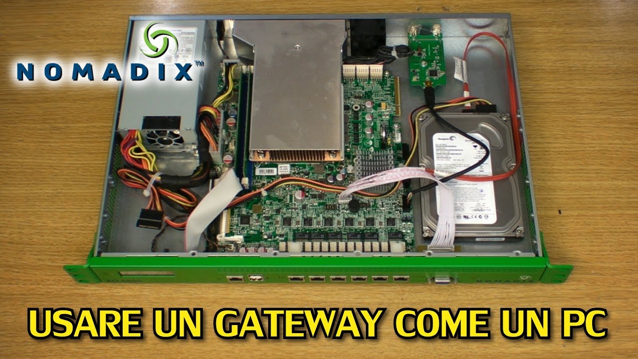 Trasformo un gateway in un PC - Nomadix AG5800
