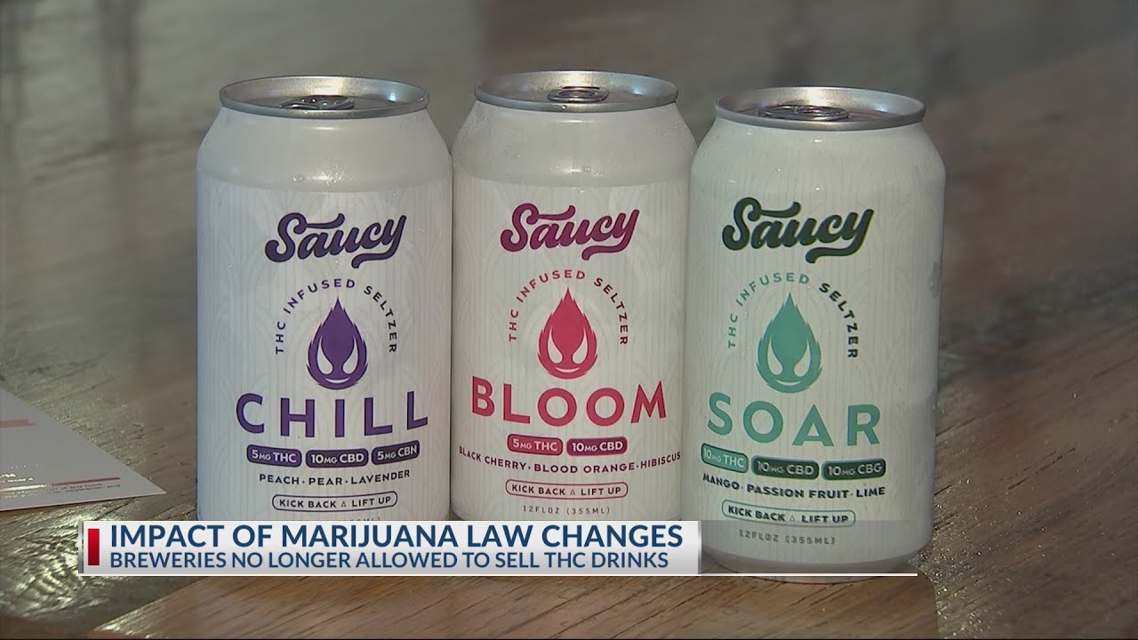 THC-infused drinks face new restrictions in Ohio
