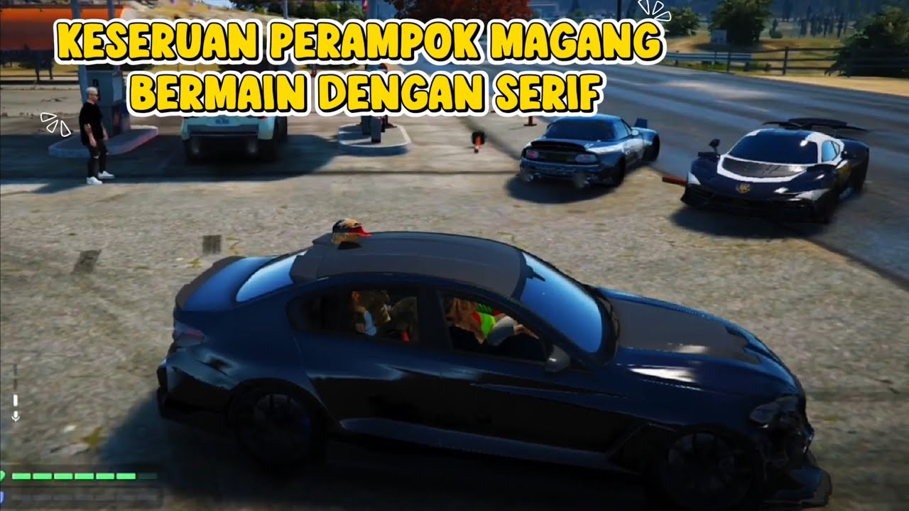 PERAMPOK MAGANG MELAKUKAN AKSI - GTA 5 ROLEPLAY #hopeindoneisa 
