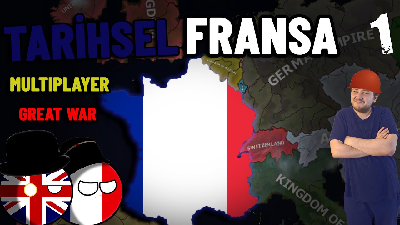 MAVİŞ ÜNİFORMANIN GÜCÜ | HEARTS OF IRON 4 - MULTIPLAYER | FRANSA #1