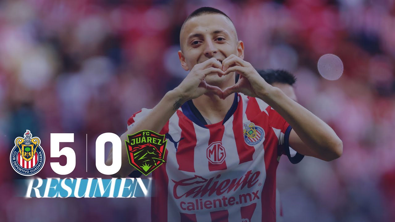 CHIVAS 5-0 FC JU&Aacute;REZ J6 | &iexcl;MANITA del REBA&Ntilde;O con GOLAZO de MOZO!