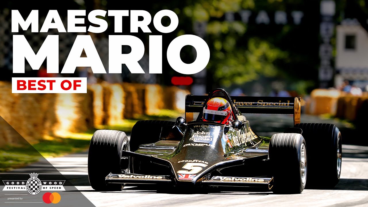 5 legendary cars Mario Andretti drove | Goodwood Festival of Speed