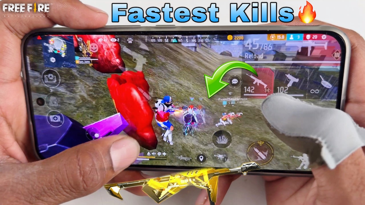 infinix gt 30 pro gaming phone free fire duo vs squad gameplay 3 finger claw handcam
