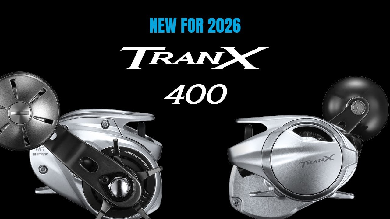 Shimano Tranx 400 B Low-Profile Reel | New for 2026