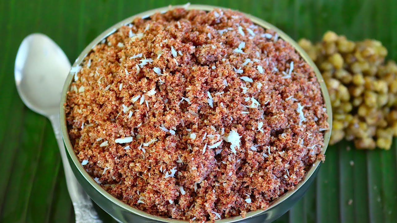 கேழ்வரகு புட்டு செய்ய இட்லி பானை போதும் | Ragi puttu recipe in tamil | kelvaragu puttu in tamil