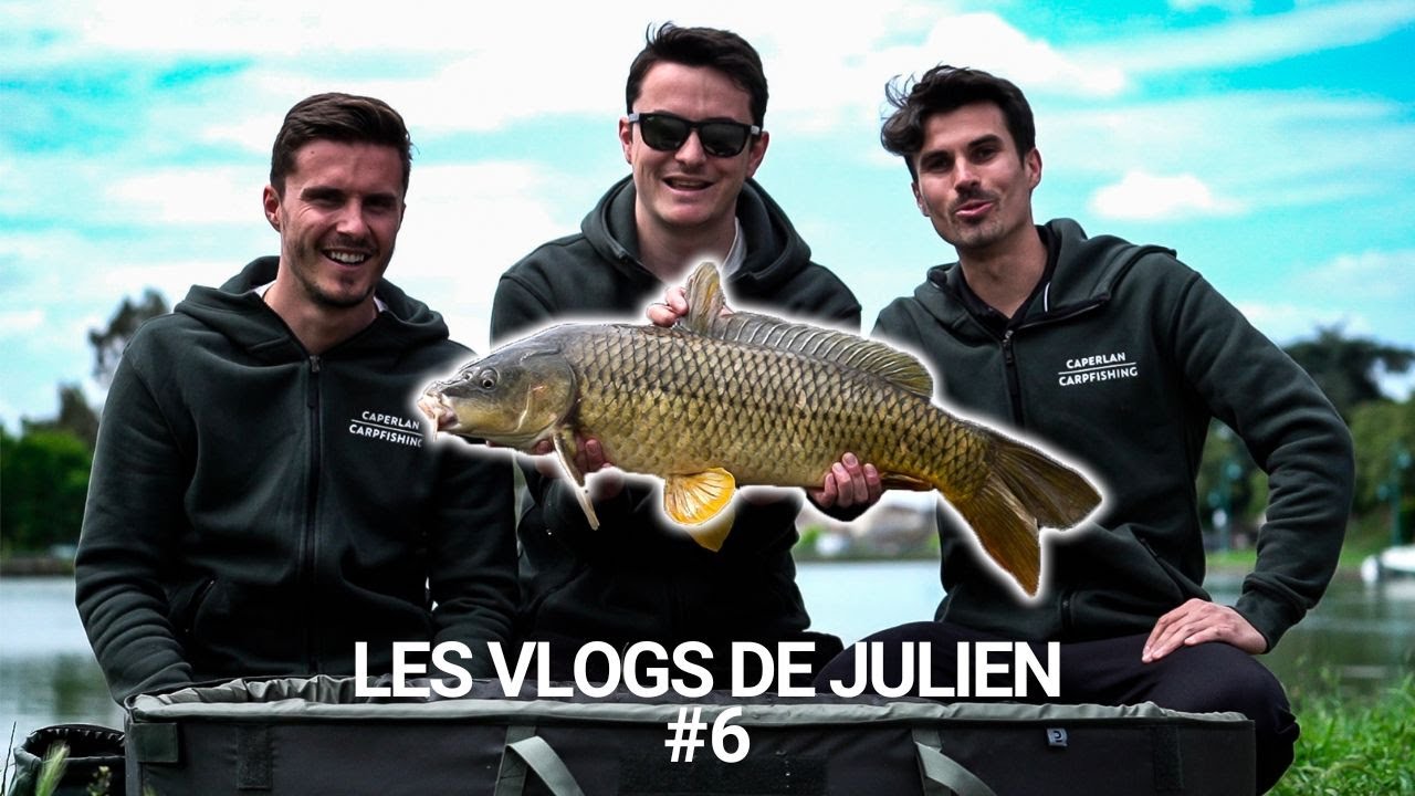 LES VLOGS DE JULIEN #6 - PÊCHE en CANAL avec les TWINS PASSERA, dans le Sud de la France !