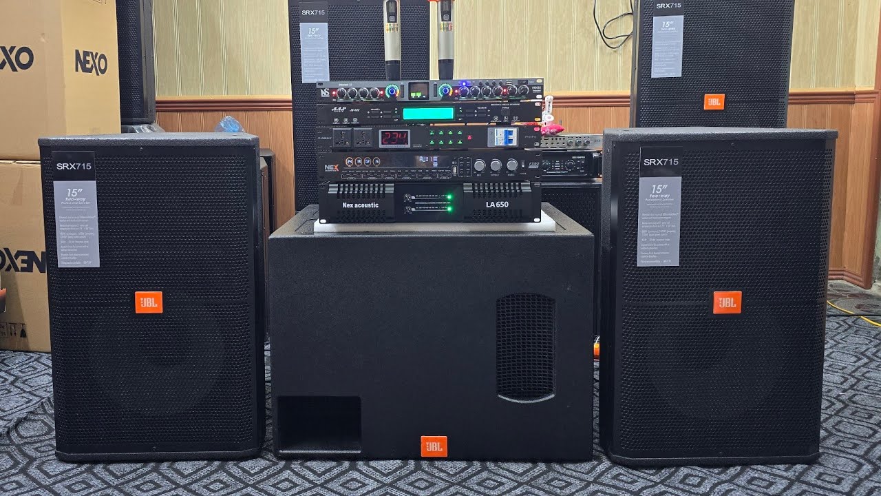 Bộ Dàn Karaoke Đồng Bộ JBL đỉnh Cao 18tr900k - Lh 0818662589