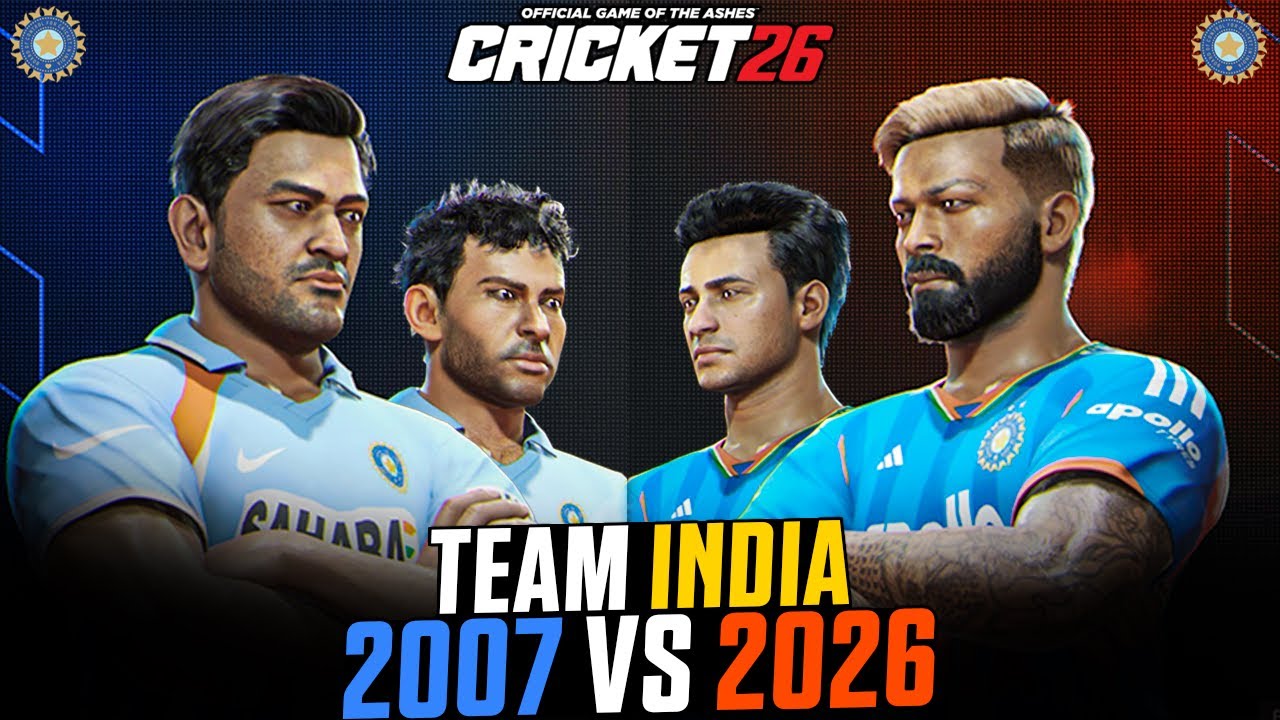 IND 2007 vs IND 2026 😍🔥- Battle of Champions | Cricket 26