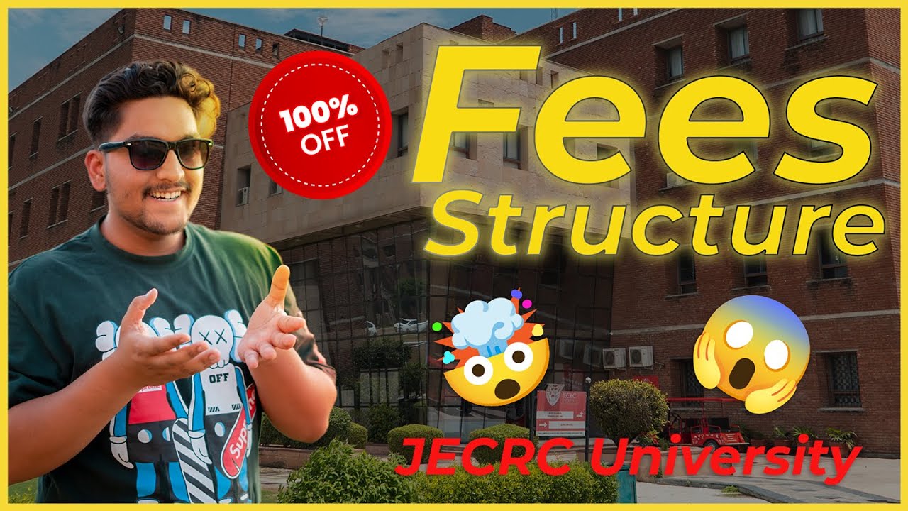 Fees Structure of JECRC University 🤯| Scholarship | ShineMoon