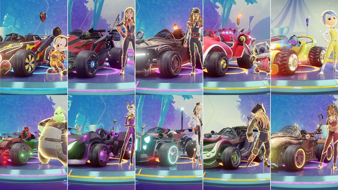 Disney Speedstorm (PC) // 10 Deluxe Karts