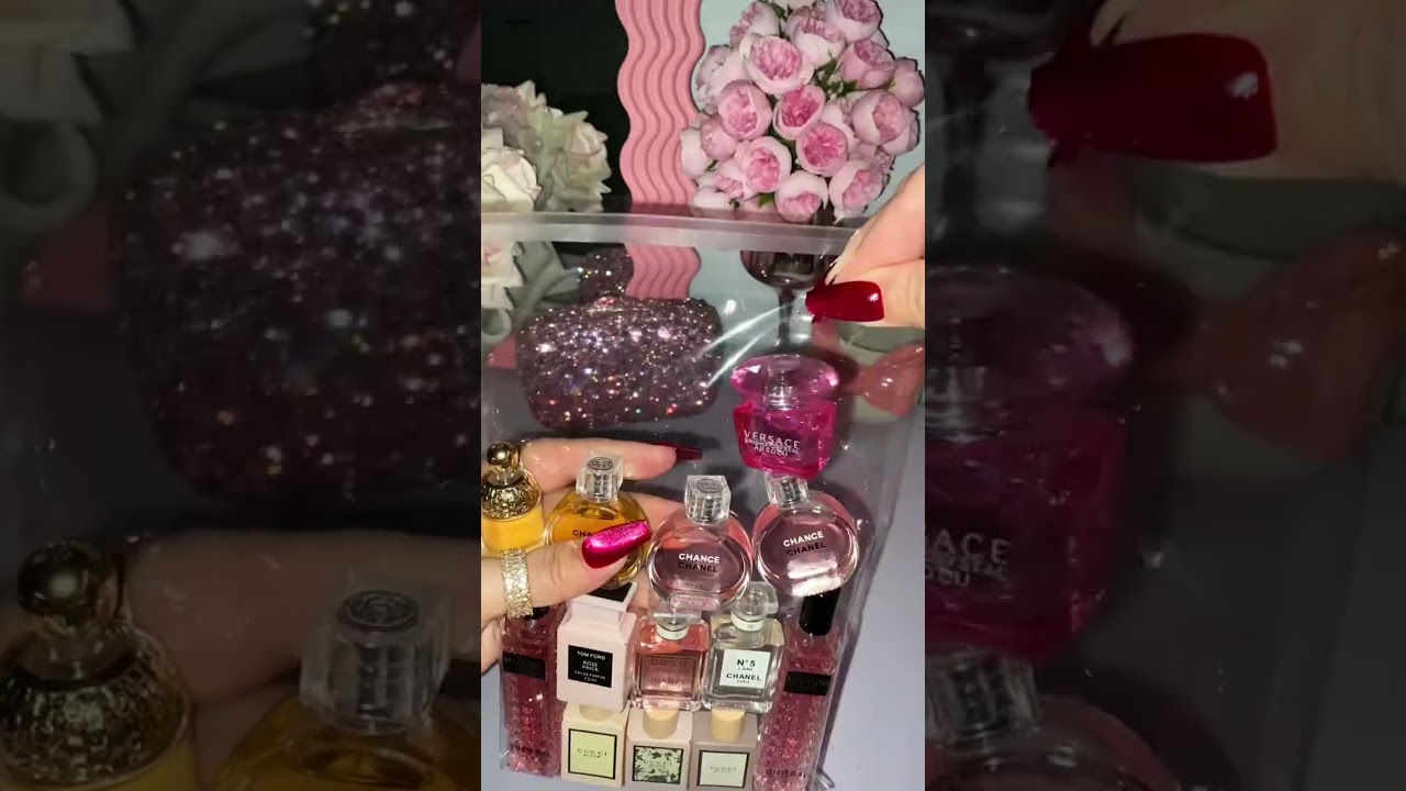 [ASMR] Fragrance Therapy: ASMR Glass Tapping on Luxury Perfume Bottles  