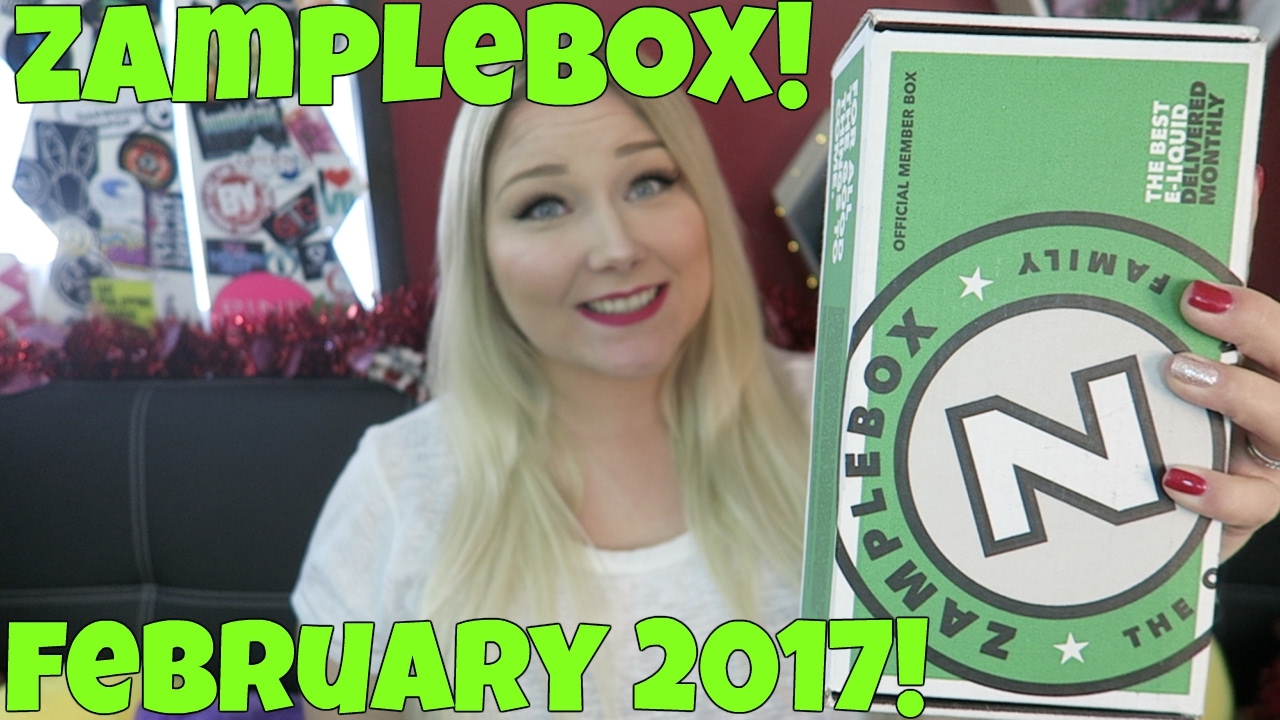 eLiquid Subscription Box - ZampleBox - February 2017! | TiaVapes Review