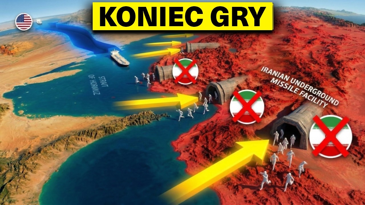 Tunele Iranu w Ormuz ZAWALIŁY SIĘ! Setki pocisk&oacute;w przybrzeżnych utknęły