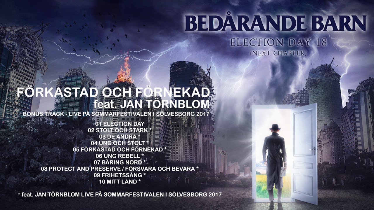 Bed&aring;rande Barn feat. Jan T&ouml;rnblom - F&ouml;rkastad Och F&ouml;rnekad - Live i S&ouml;lvesborg 2017